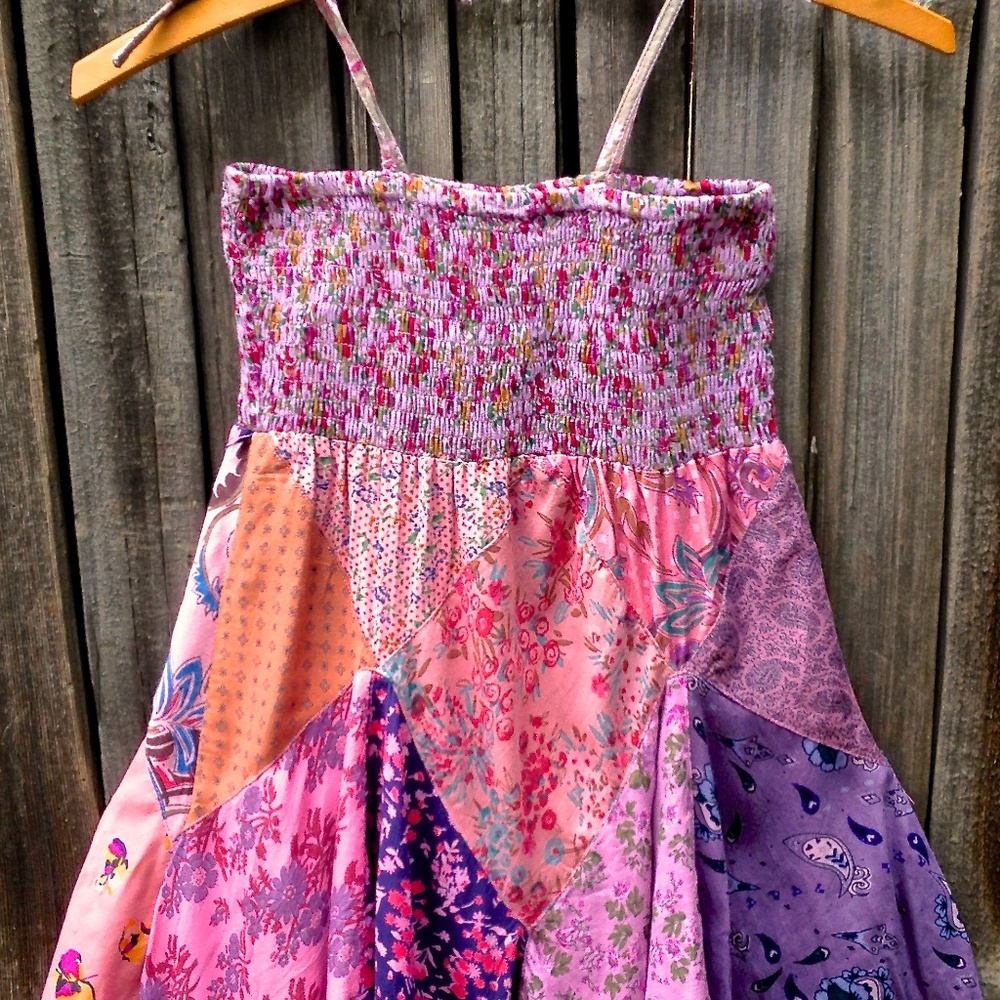 Hippie Patchwork Fairy Dress